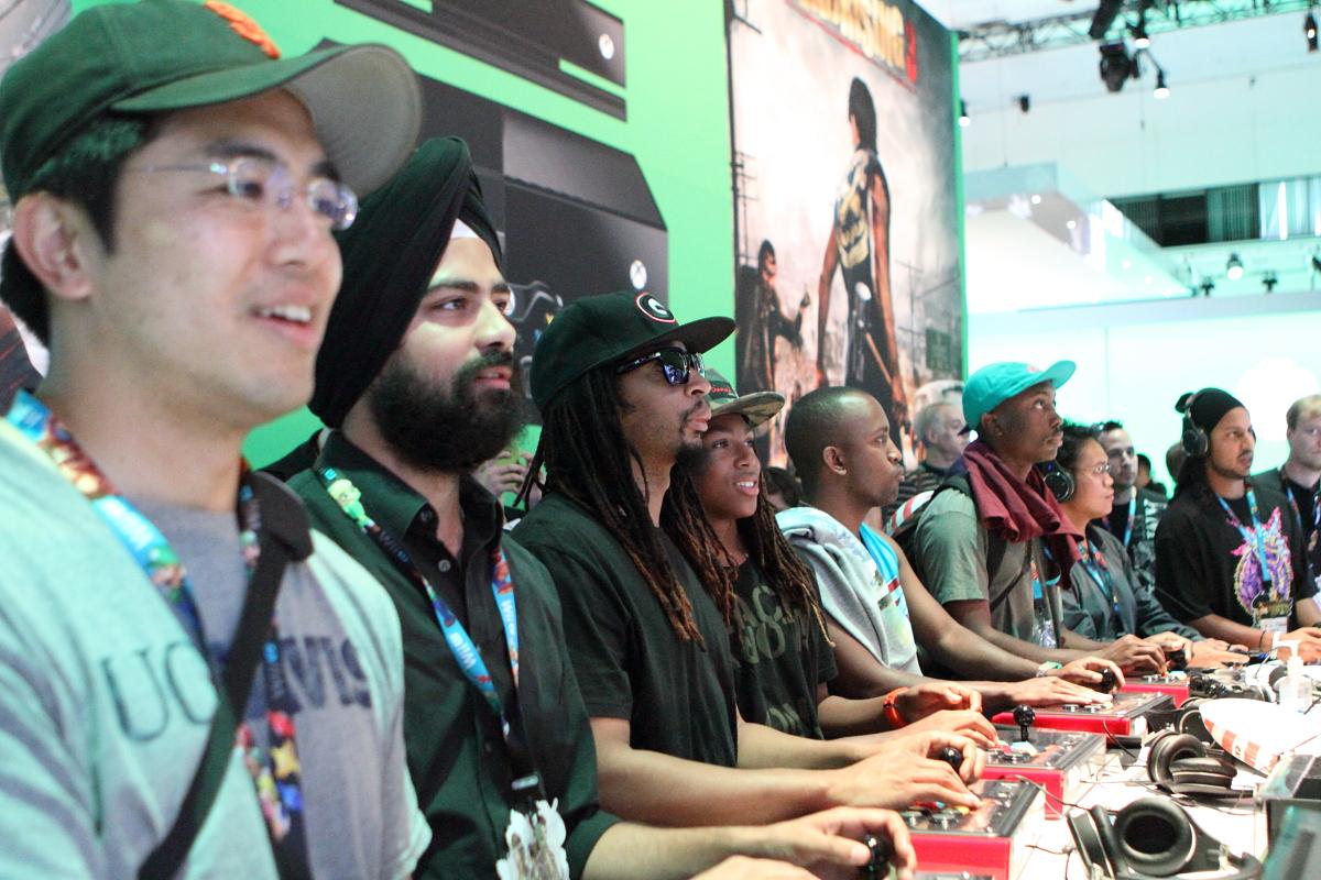 Randeep Bhatia at E3 Gaming Panel