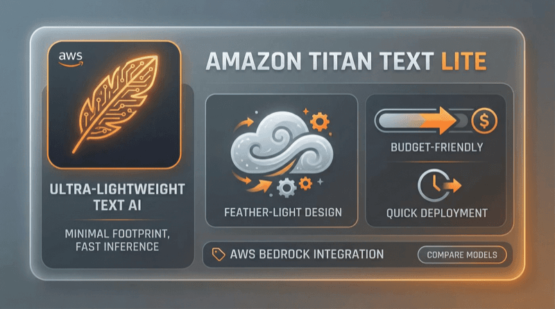 Amazon Titan Text Lite