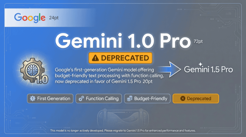 Gemini 1.0 Pro