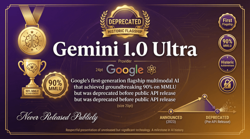Gemini 1.0 Ultra