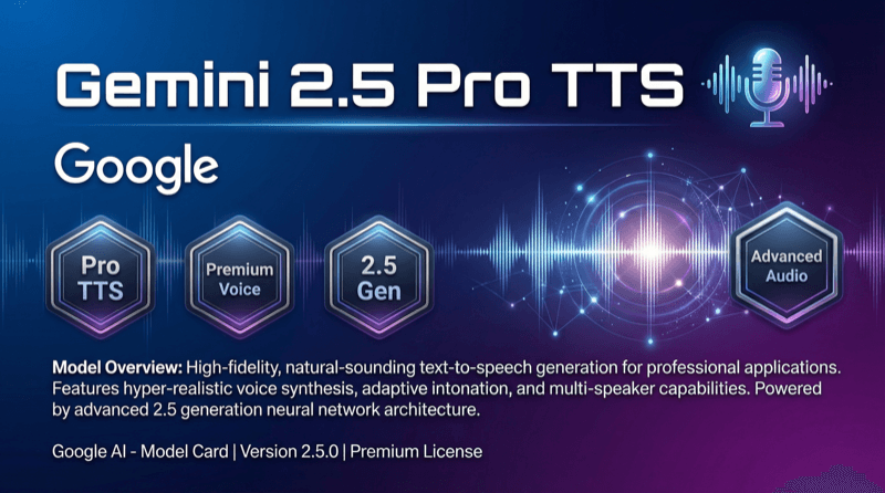 Google Gemini 2.5 Pro Tts