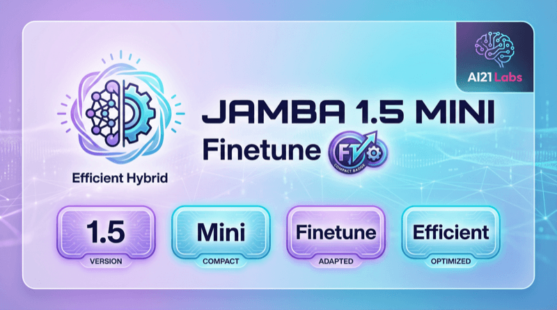 Jamba 1.5 Mini Finetune