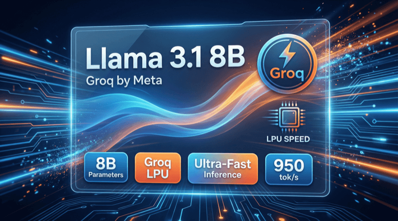 Llama 3 1 8b Groq