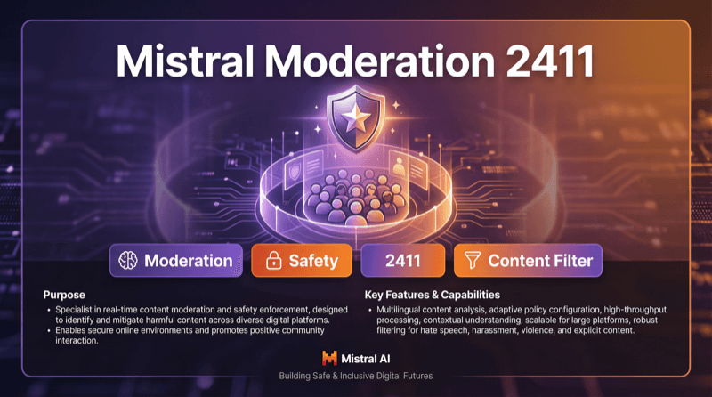 Mistral Moderation 2411