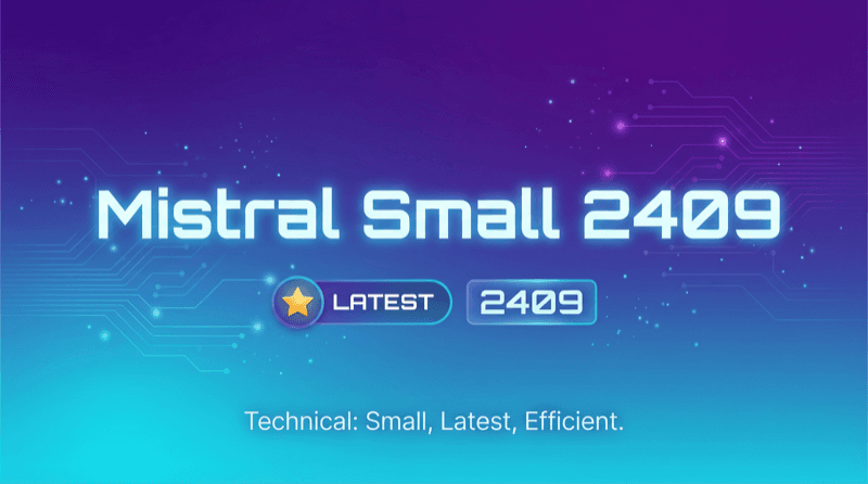 Mistral Small 2409