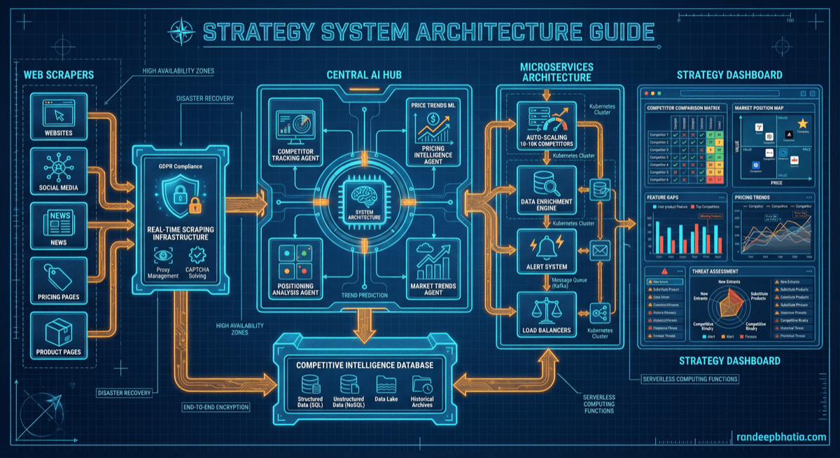 Competitive Positioning System Architecture