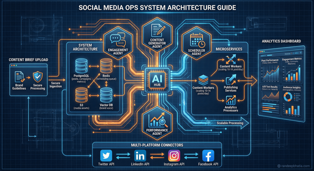 Social Media Ops System Architecture