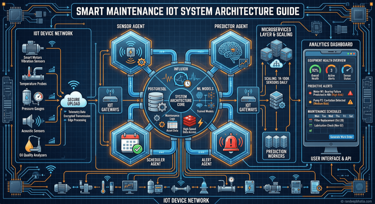 Smart Maintenance Iot System Architecture