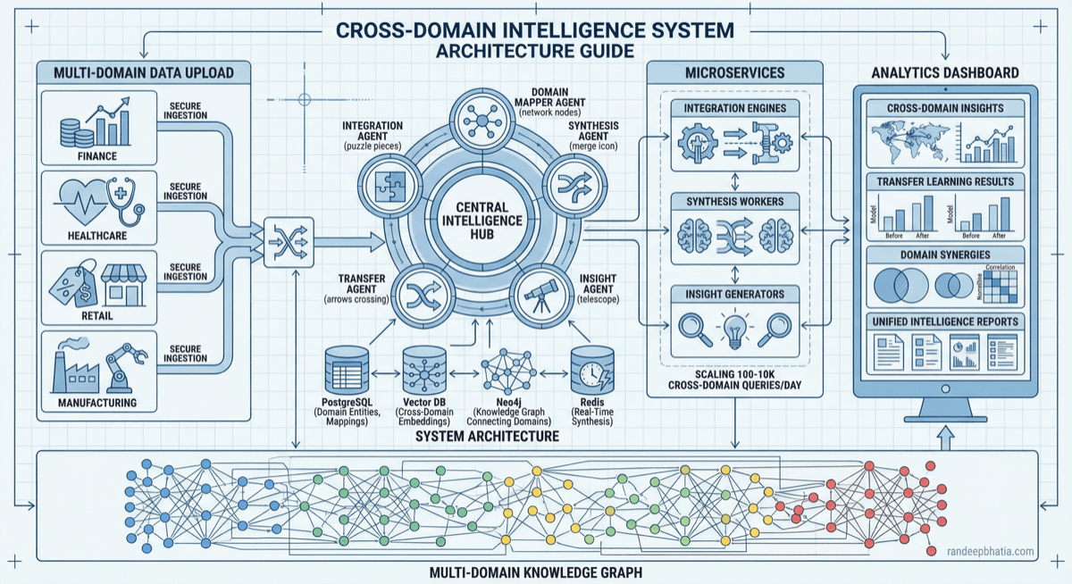Cross Domain Intelligence System Architecture