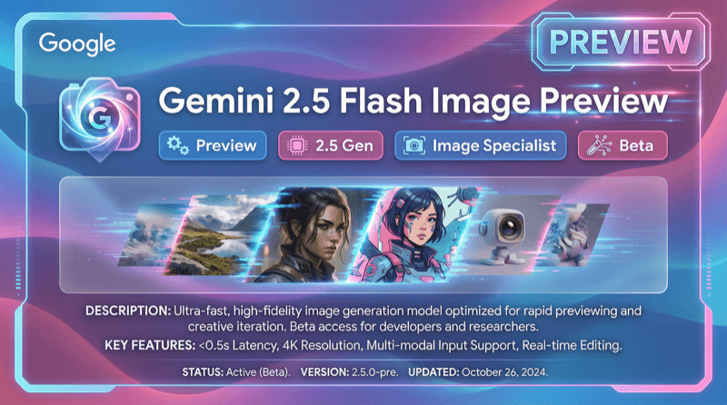 Google Gemini 2.5 Flash Image Preview